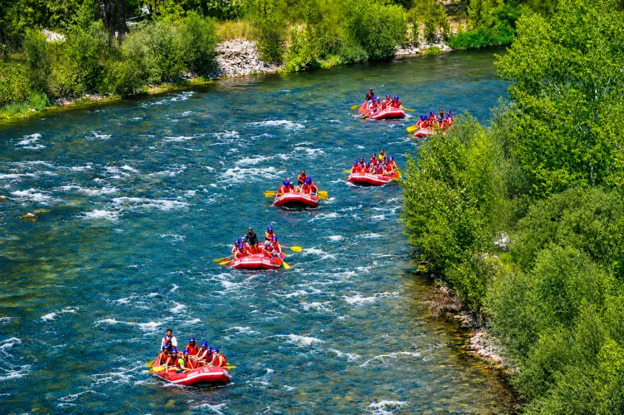 Antalya Koprulu Canyon 15 km Rafting Experience with Lunch and Photos image 1