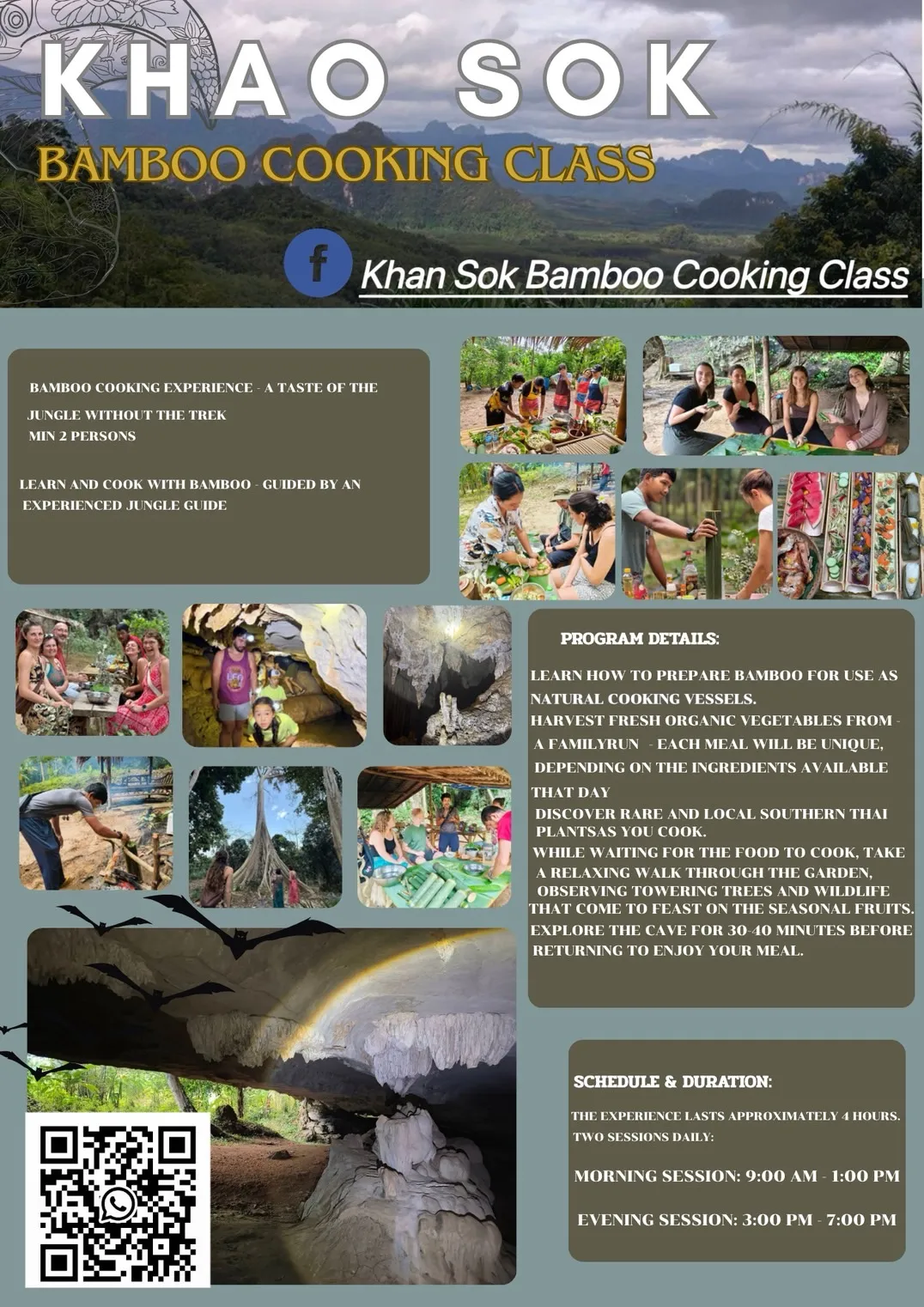 صورة Half Day - Bamboo cooking class رقم 2