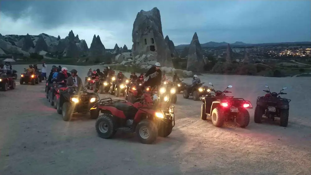 Cappadocia Sunset ATV Tour with Goreme Rental ATV image 1