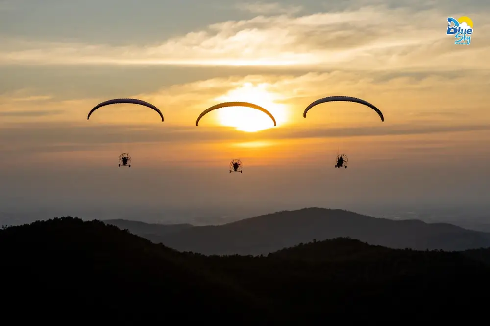Chiang Mai Tandem Paramotor Flight Experience with Blue Sky Paramotor image 2
