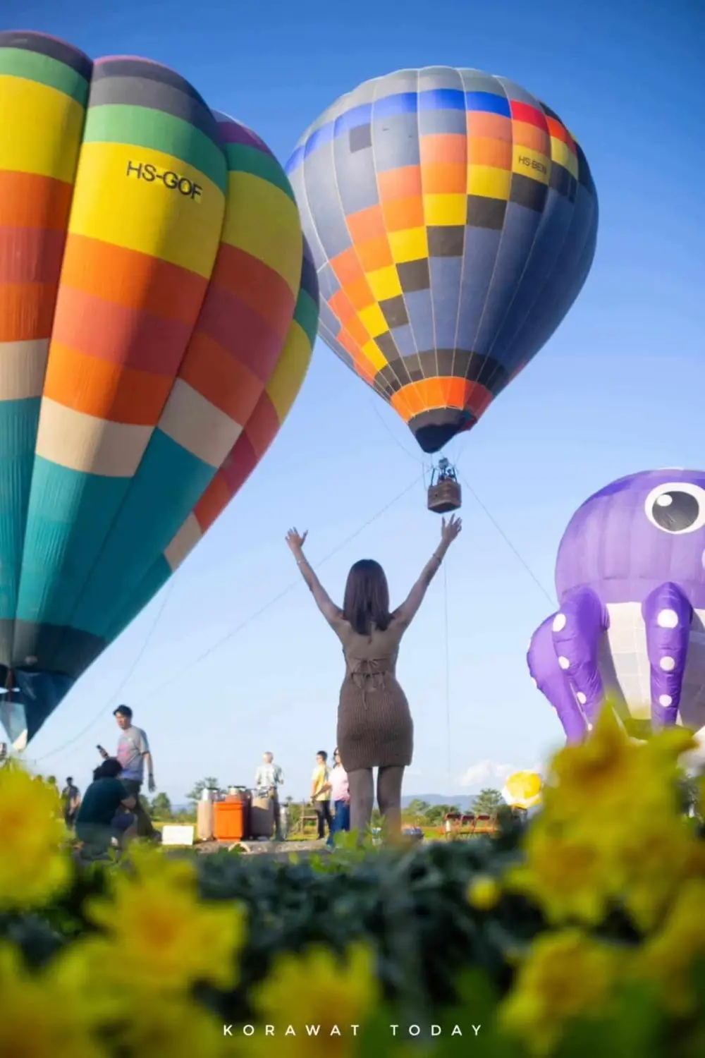 Chiang Mai Sunset Tethered Hot Air Balloon Experience image 2