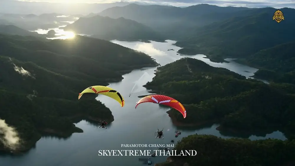 Chiang Mai Tandem Paramotor Flight Experience with SkyExtreme Thailand image 1