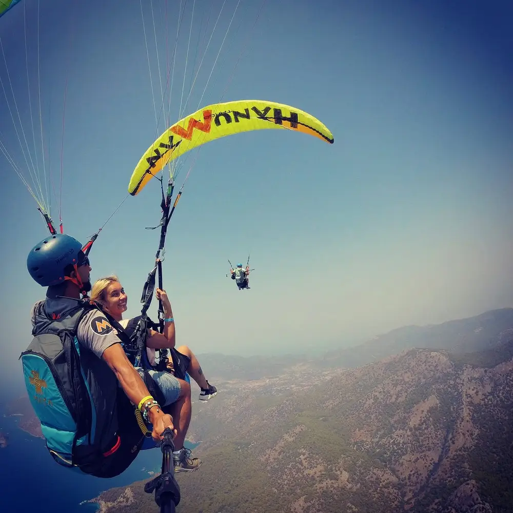 Fethiye Oludeniz Tandem Paragliding from Babadag with Sea Sky image 2