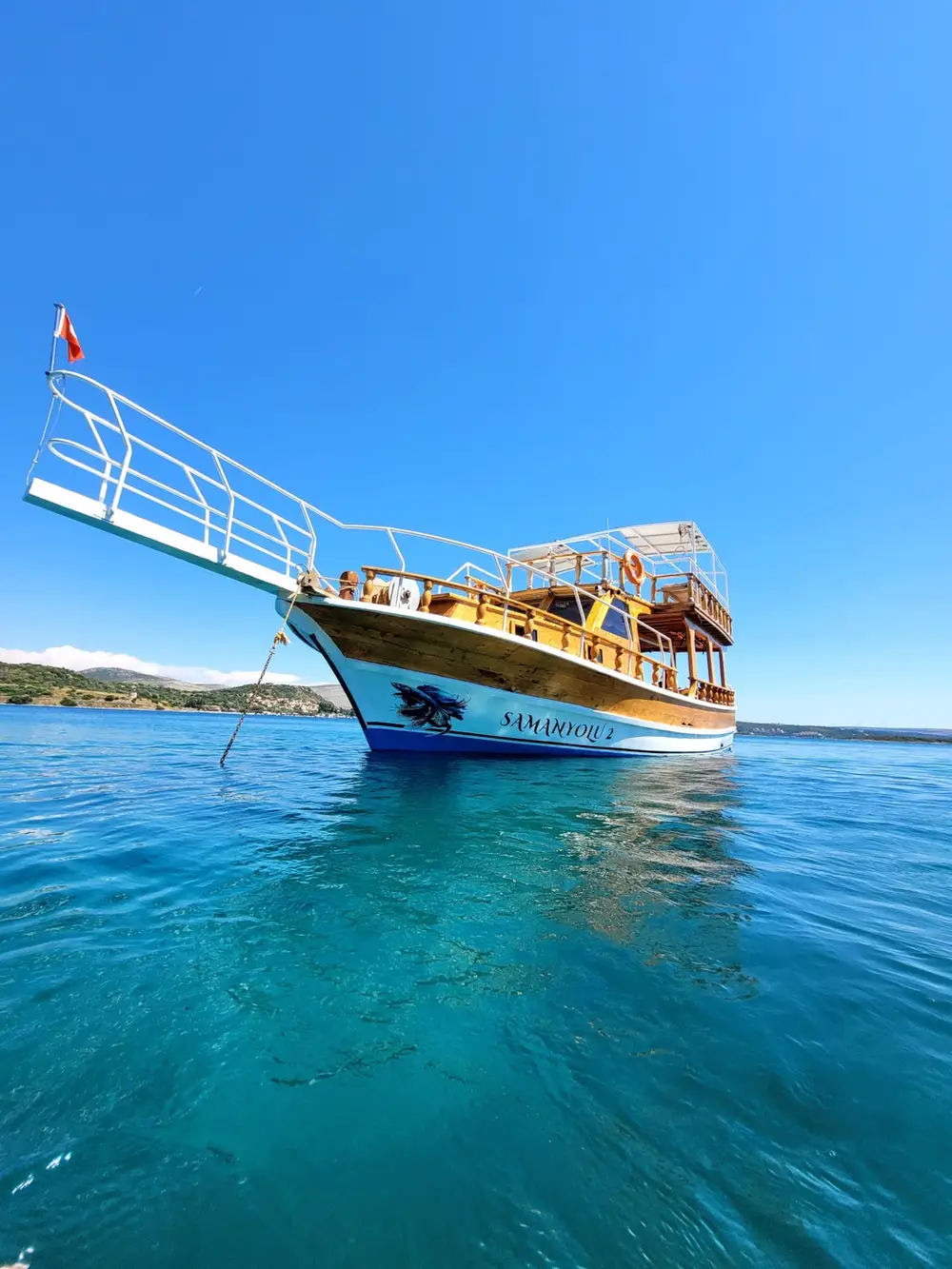 Çeşme Boat Tour from Ildır | Samanyolu 2, Swimming & SUP Experience image 2