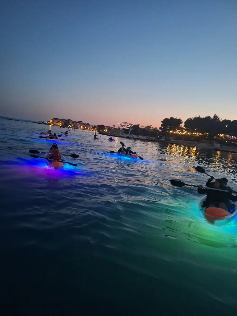 Koh Samui Chaweng Beach LED Clear Kayak Night Experience image 1