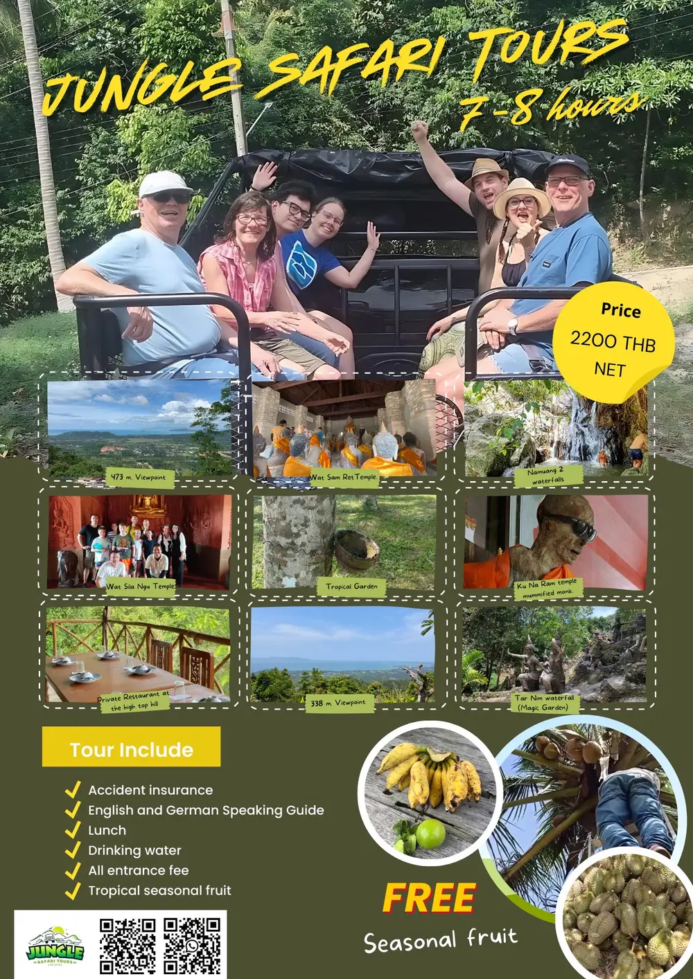 صورة رحلات سفاري بسيارات الدفع الرباعي في الأدغال مع شركة Jungle Safari Tours رقم 2