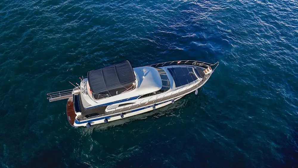 Blue Bosphorus Private Yacht Charter from Ortaköy Istanbul Bosphorus Cruise image 1