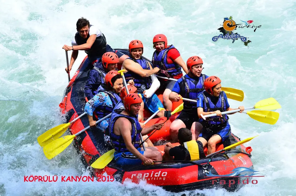Antalya Koprulu Canyon Rafting Experience with Lunch image 2