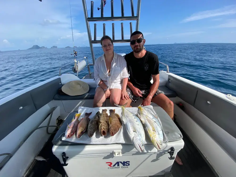 Private Krabi Fishing and Snorkeling Speedboat Charter image 3