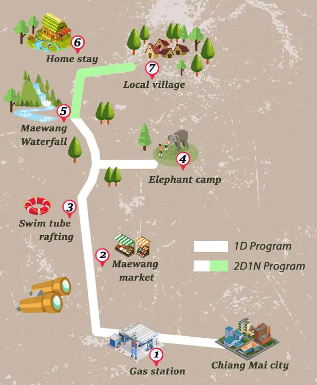 Trekking Explorer Chiang Mai görseli 2