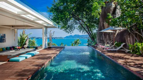 Villa Hin Samui Luxury 5 Bedroom Cliffside Sea View Villa with Infinity Pool in Koh Samui