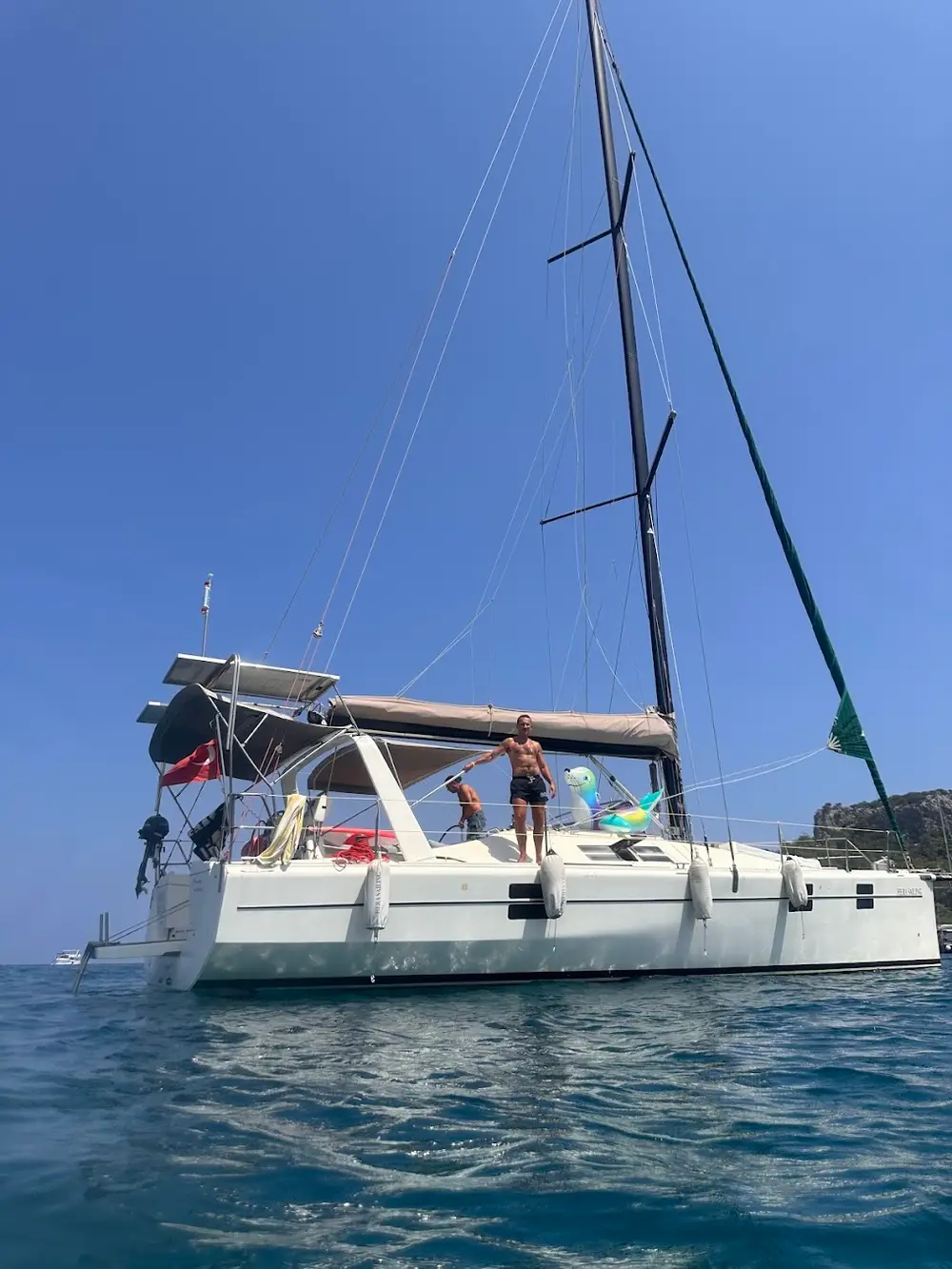 Kemer Private Sailing Yacht Tour to Phaselis, Paradise Bay and Moonlight Bay image 3