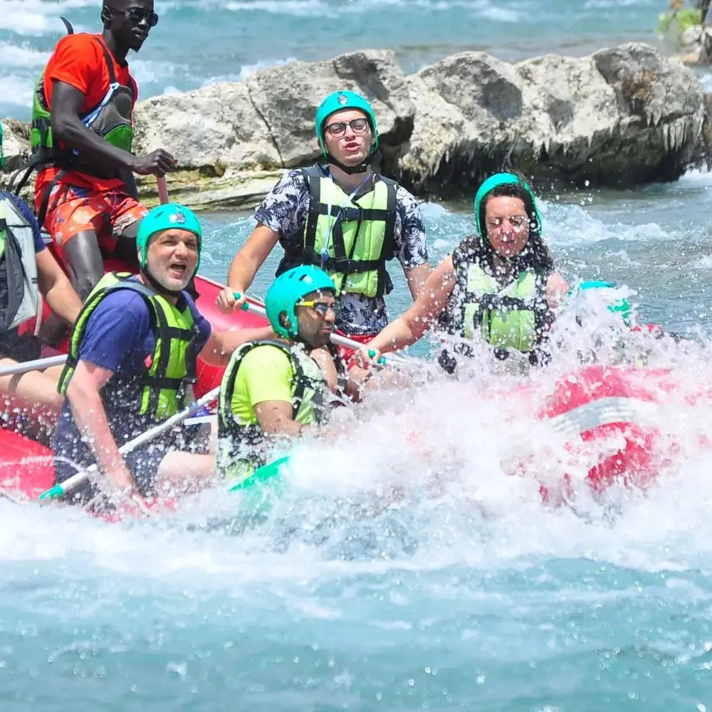 Antalya Koprulu Canyon Rafting and Zipline Experience with Lunch image 3