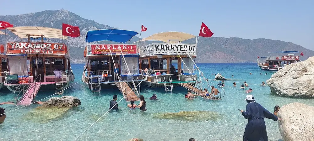 Adrasan Kaplan 1 Boat Tour to Suluada and Adrasan Bays with Lunch image 1
