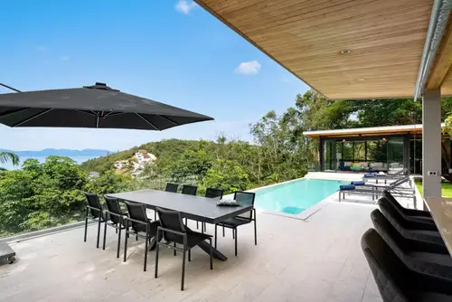 Villa Sumba Luxury 4 Bedroom Panoramic Sea View Villa with Infinity Pool in Santi Thani