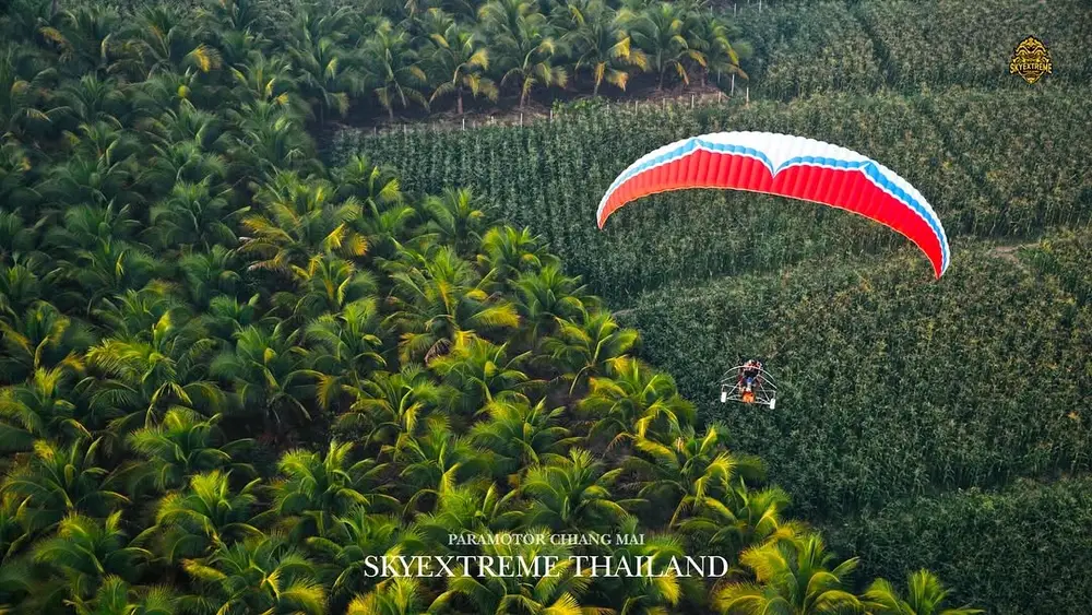 Chiang Mai Tandem Paramotor Flight Experience with SkyExtreme Thailand image 3