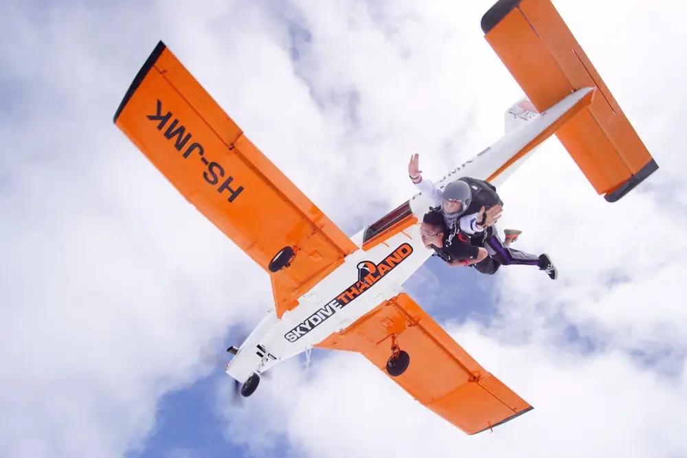 Skydiving Thailand Ocean View Tandem Skydive Pattaya görseli 1