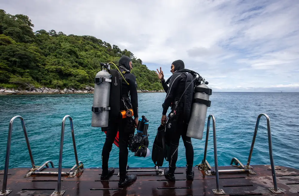 صورة دورة غواص المياه المفتوحة المتقدمة من PIDA (يومان) مع Love Diving رقم 1