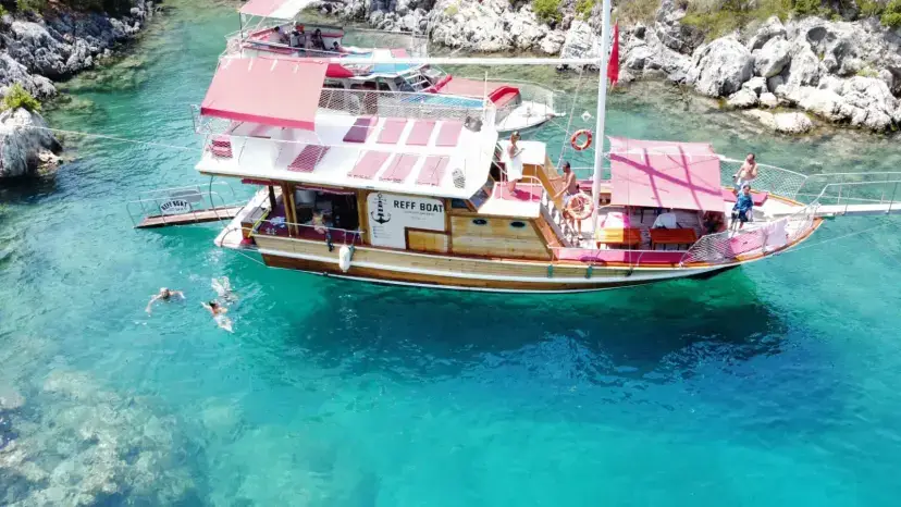 Reff Boat Fethiye Daily Boat Tour - 3 Bay Stops, Swimming, Snorkeling and Lunch image 3
