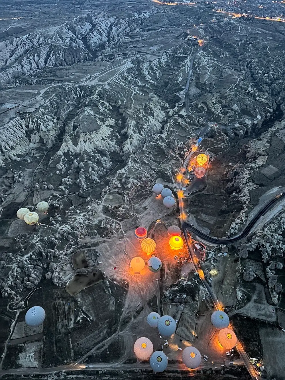 Cappadocia Goreme Hot Air Balloon Flight with Flower Balloons image 2