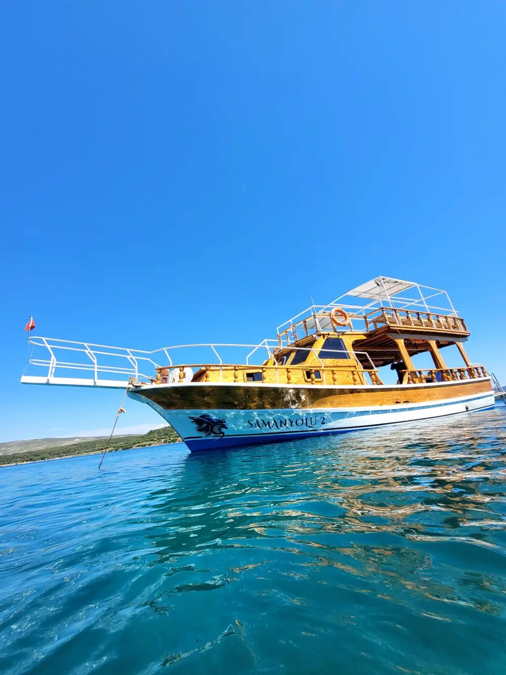 Çeşme Boat Tour from Ildır | Samanyolu 2, Swimming & SUP Experience image 1