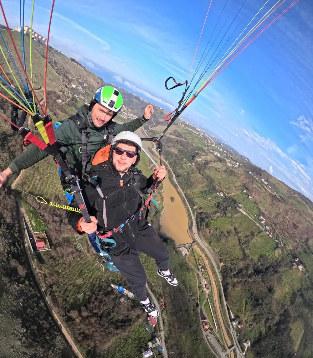 Trabzon Sera Lake Tandem Paragliding with Fly Trabzon image 2