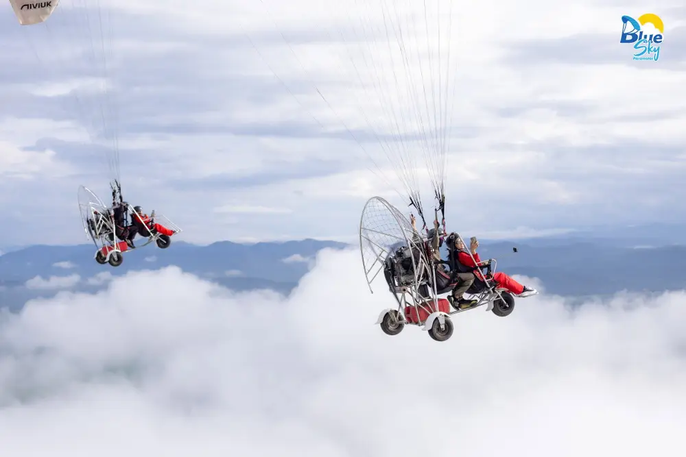 Chiang Mai Tandem Paramotor Flight Experience with Blue Sky Paramotor image 1