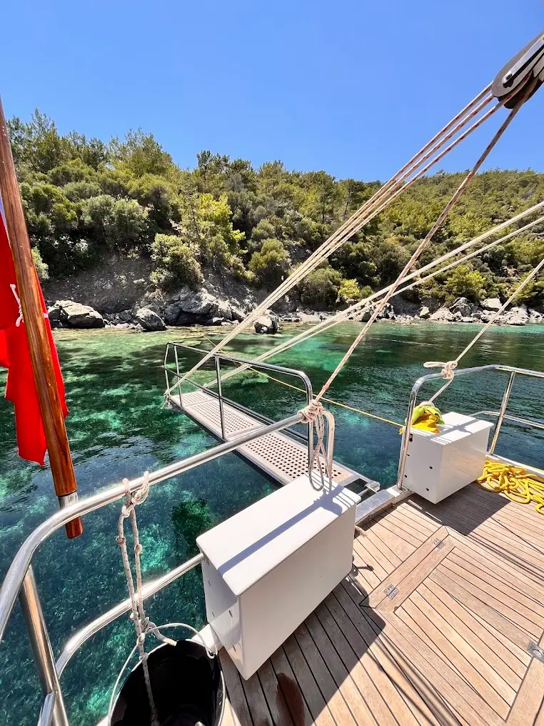 OluGide Datca Private Boat Tour | Three Bay Stops, Meal and Paddleboard image 2