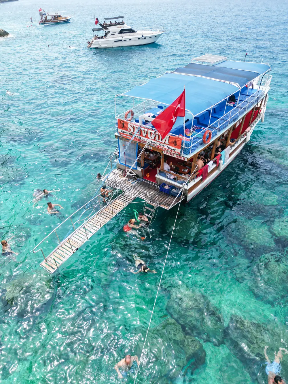 Adrasan Boat Tour with Suluada and Coastal Bays aboard Sevgim Boat image 1