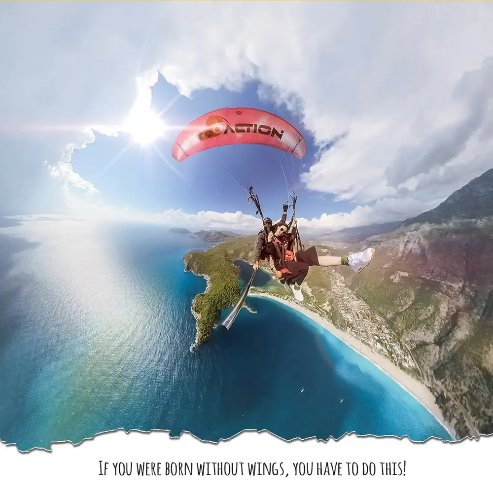 Oludeniz Tandem Paragliding from Babadag Mountain with ReAction image 1