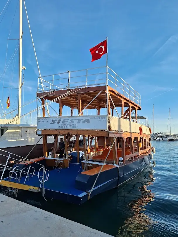 Siesta Boat Altinkum Didim | 5 Swim Stops, Lunch & Sunset Cruises image 2