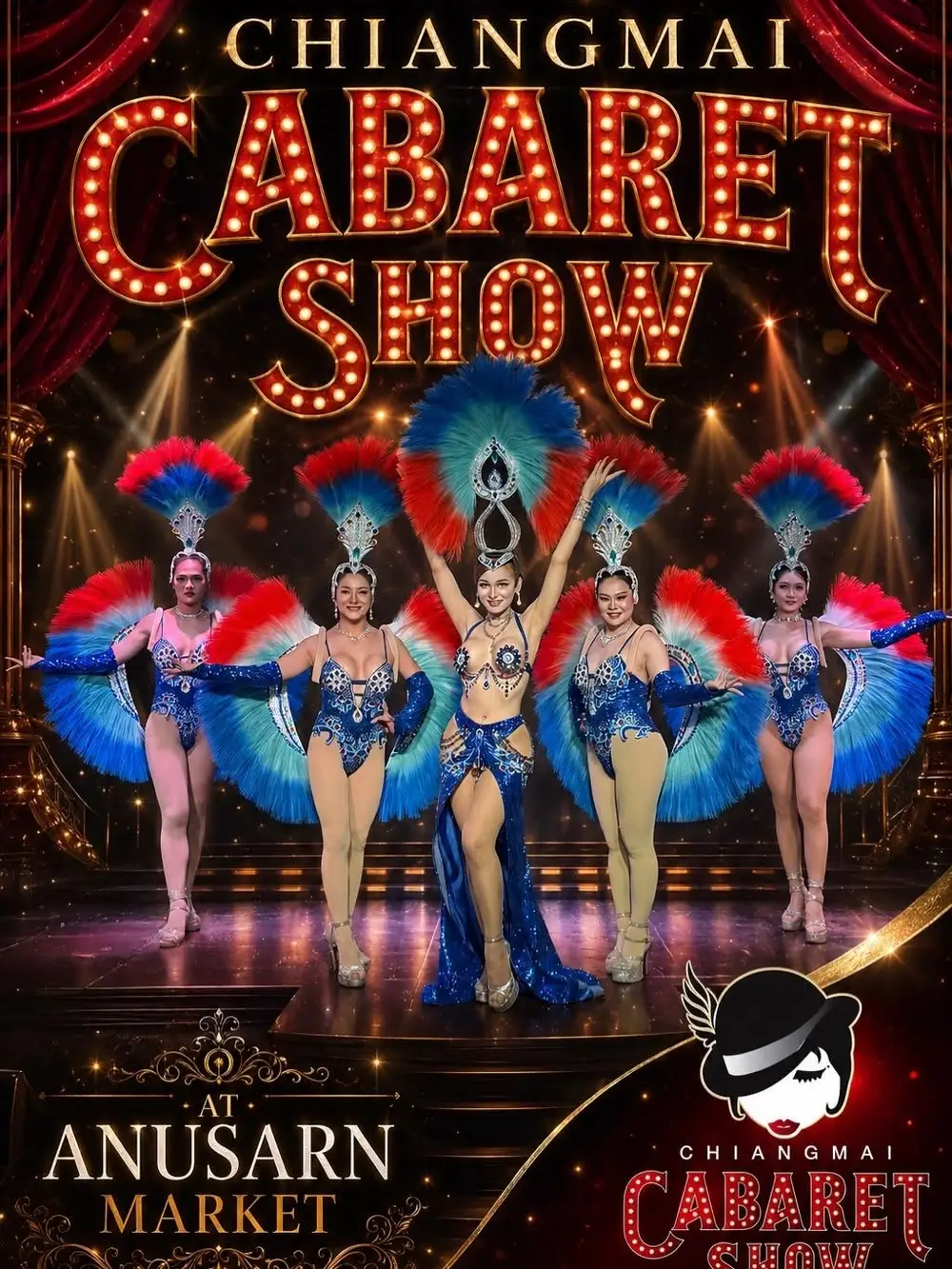 Chiang Mai Cabaret Show Ticket at Anusarn Market Night Bazaar image 1