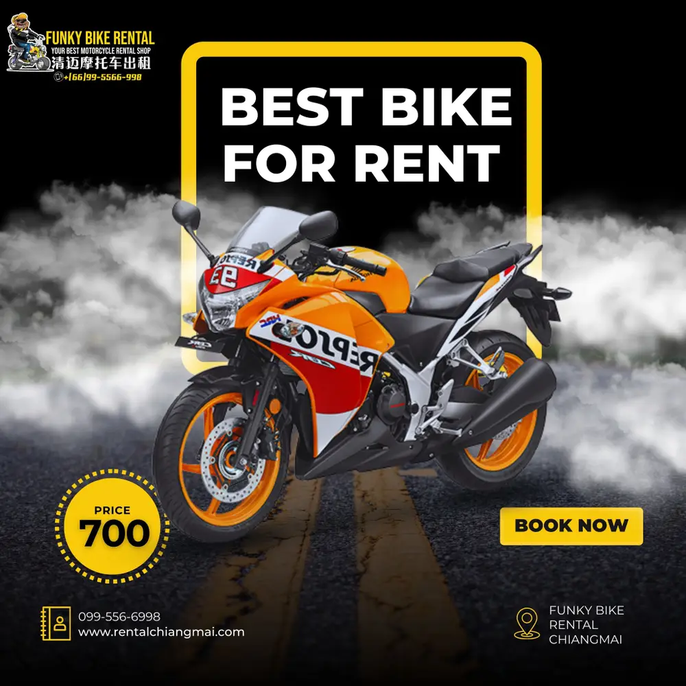 صورة هوندا CBR300 للإيجار رقم 2