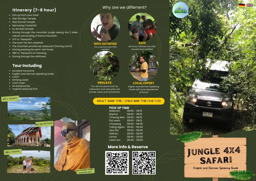 صورة رحلات سفاري بسيارات الدفع الرباعي في الأدغال مع شركة Jungle Safari Tours رقم 3
